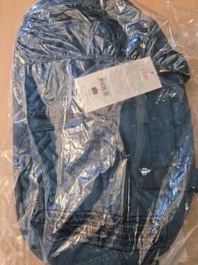 lug Jumper Bag Ocean Blue Quilted Deep Teal New